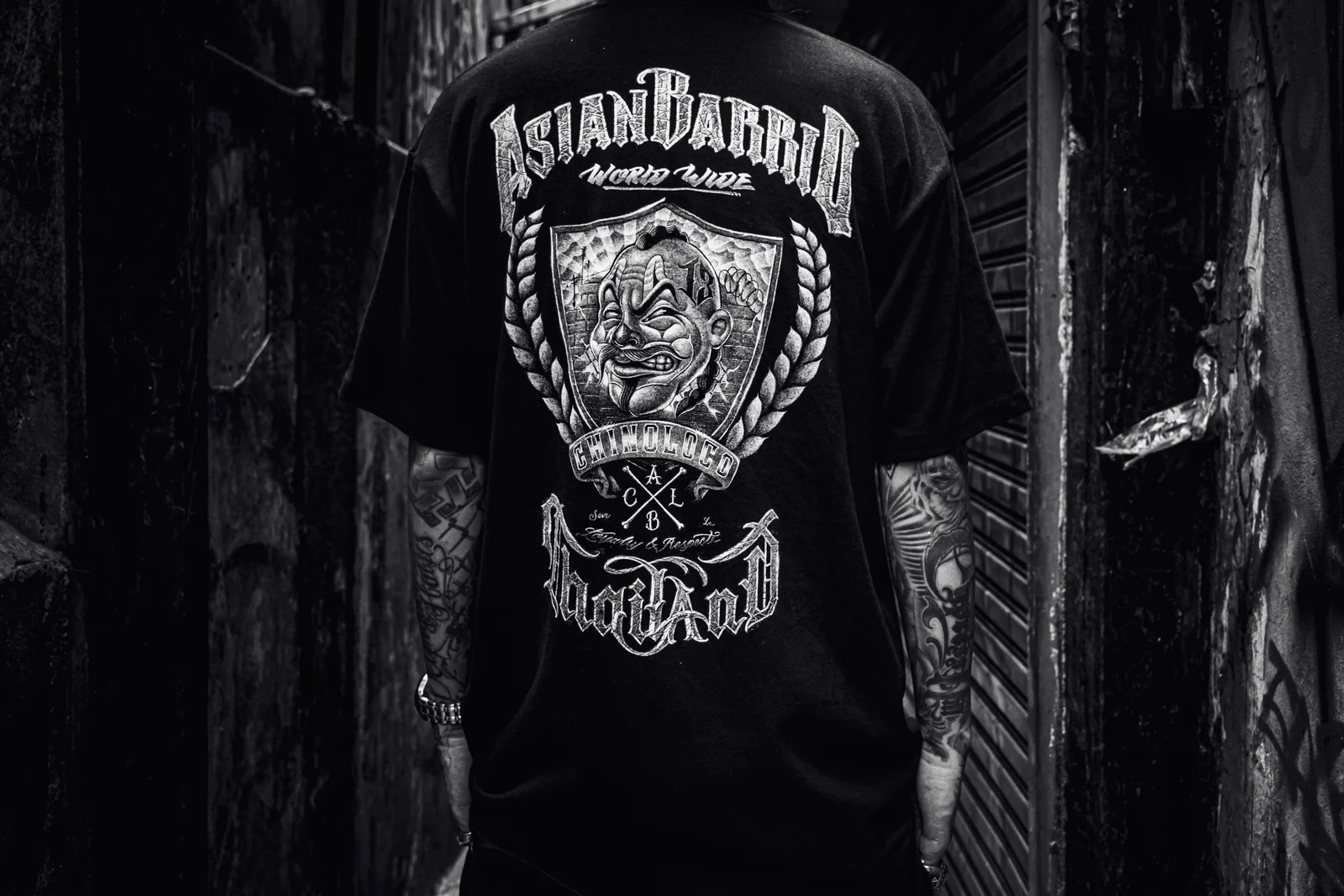 Asian Barrio Heavyweight U.S. Cotton Tee – Tight Collar Edition — view 1