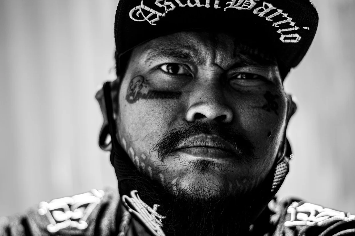 Chino13 Asian Barrio Classic Trucker Cap — view 1