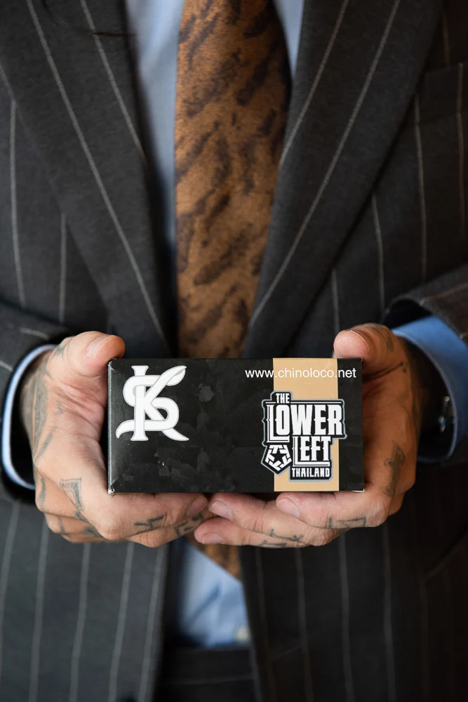 ChinoLoco × Tribal Lower Left Thailand – Hemp Rolling Papers (King Size) — view 2